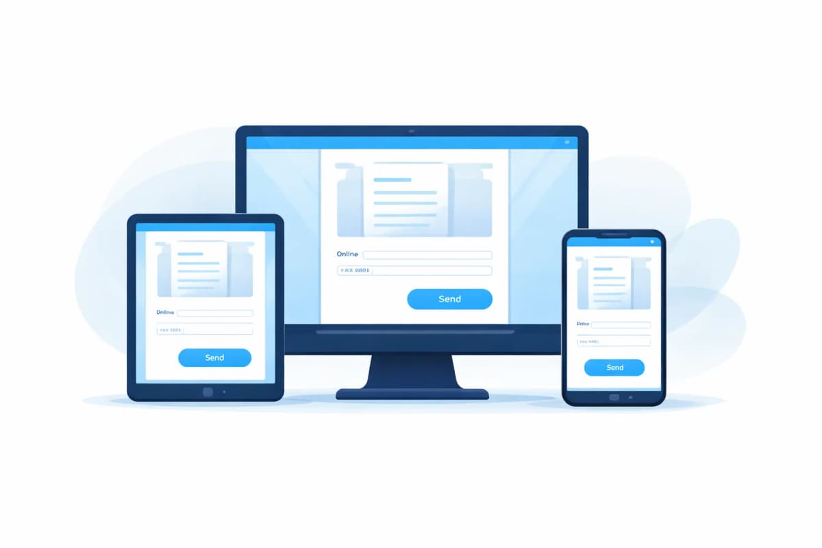 Send faxes online instead of going to Staples